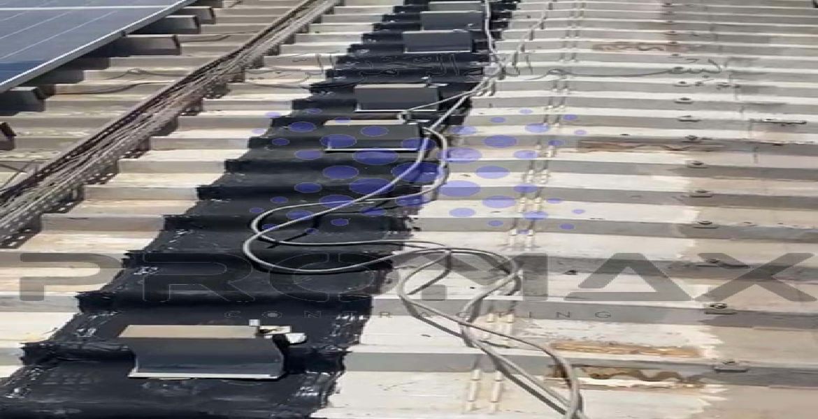 Dubai Holding - metal roof waterproofing project by Promax in Dubai, UAE